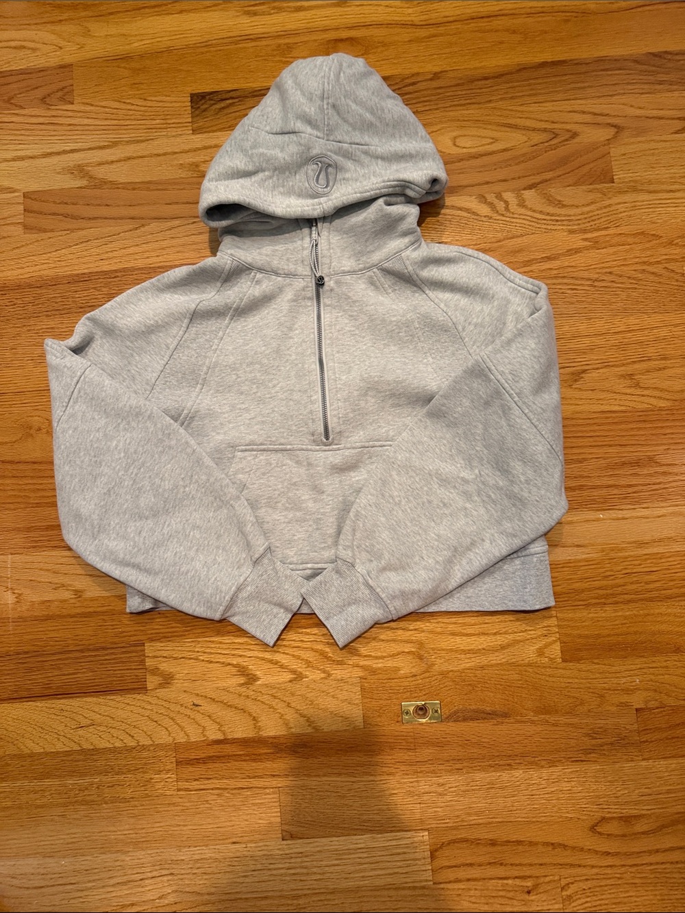 Lululemon Cropped Scuba Sweatshirt Half Zip